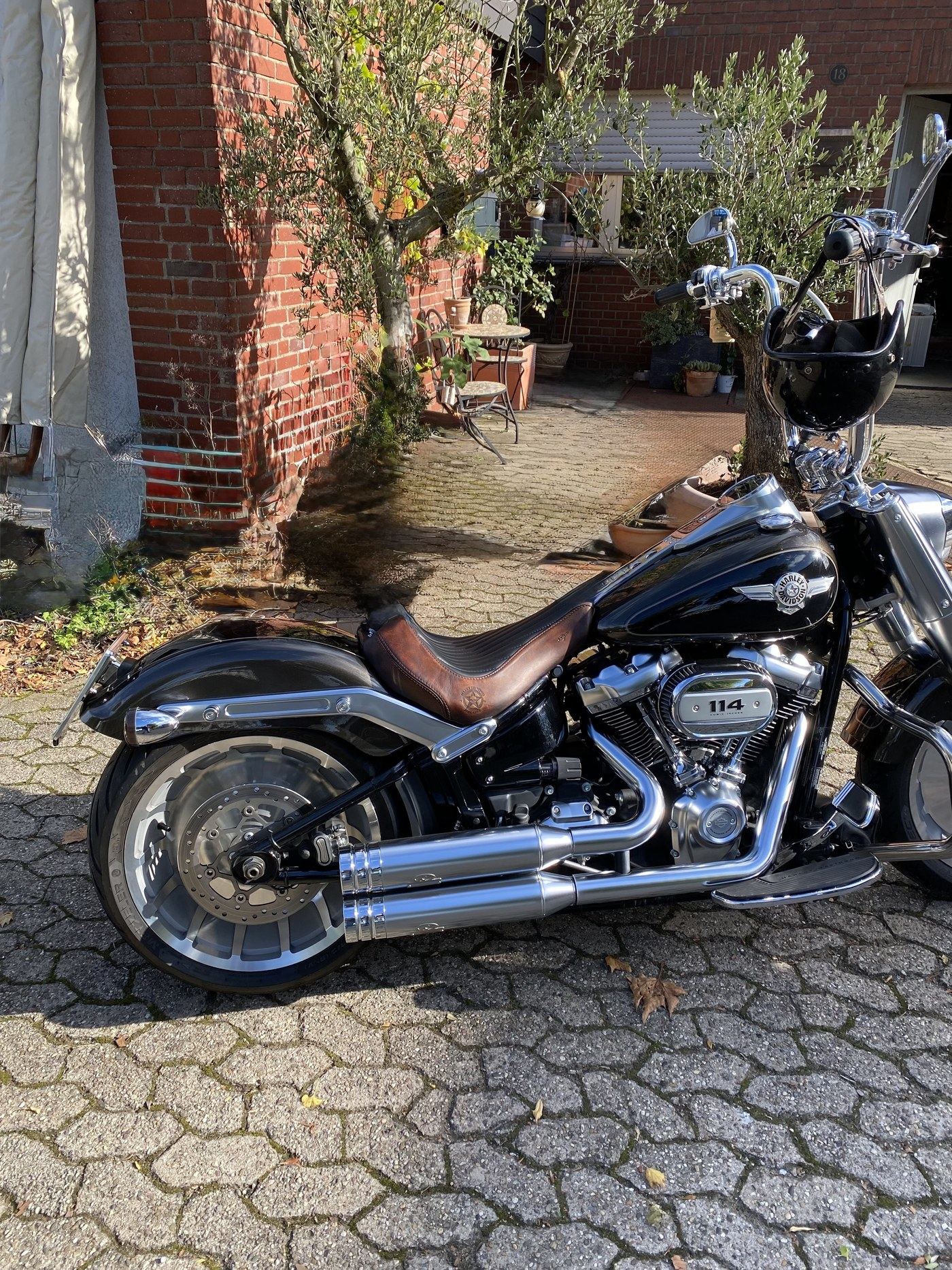 Harley-Davidson Fat Boy von James Cook
